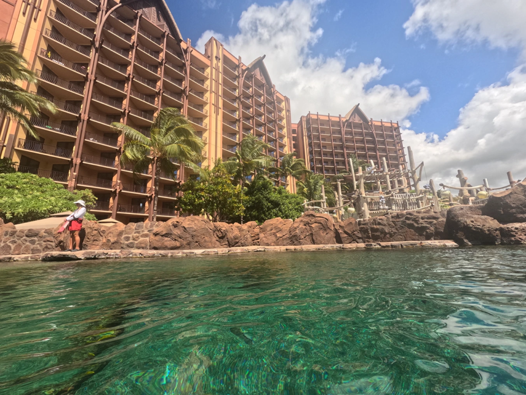 Master DVC Resale Tactics for a tropical vacation by the calm lagoon waters of Aulani Resort in Hawaii.
