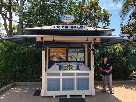 DVC Tour Kiosk at Disney Springs