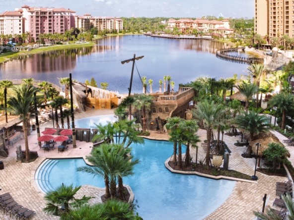 Wyndham Bonnet Creek Pool Area