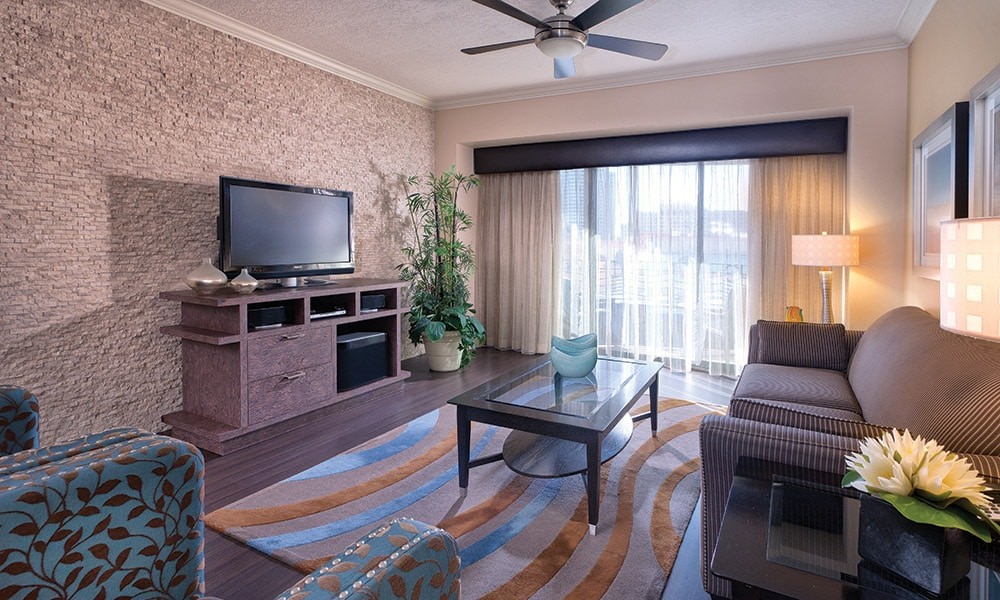 Club Wyndham Harbour Lights Living Area