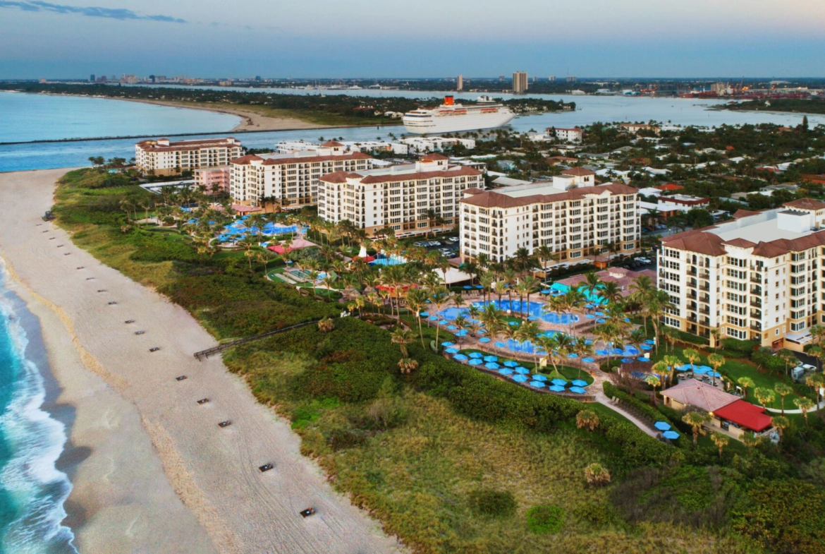Marriott's Ocean Pointe Aerial