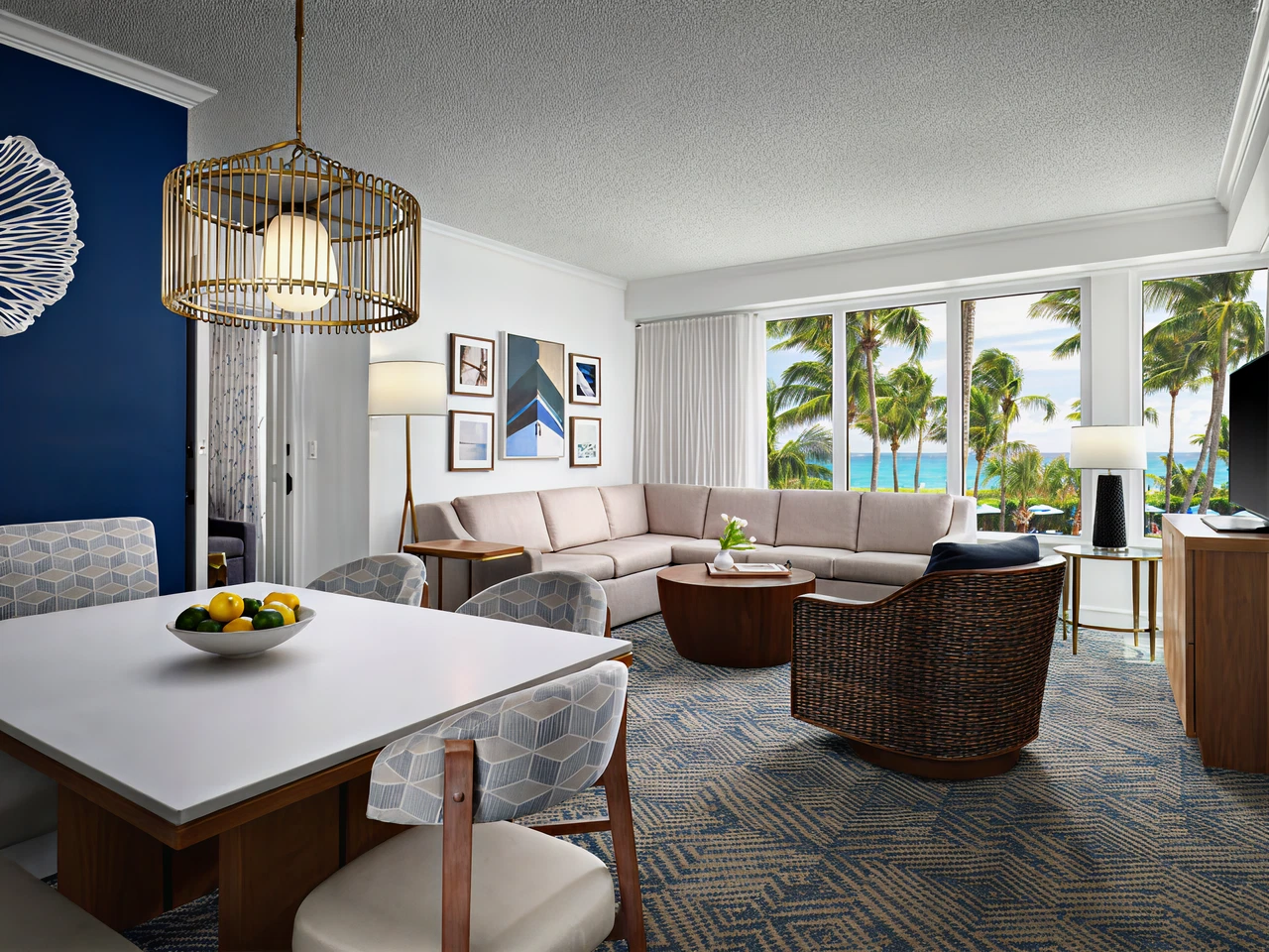 Marriott's Ocean Pointe Living Room