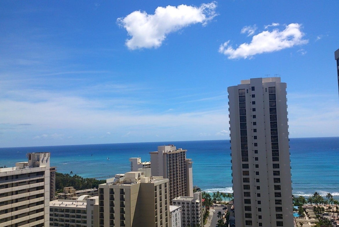 Sweetwater At Waikiki balcony view