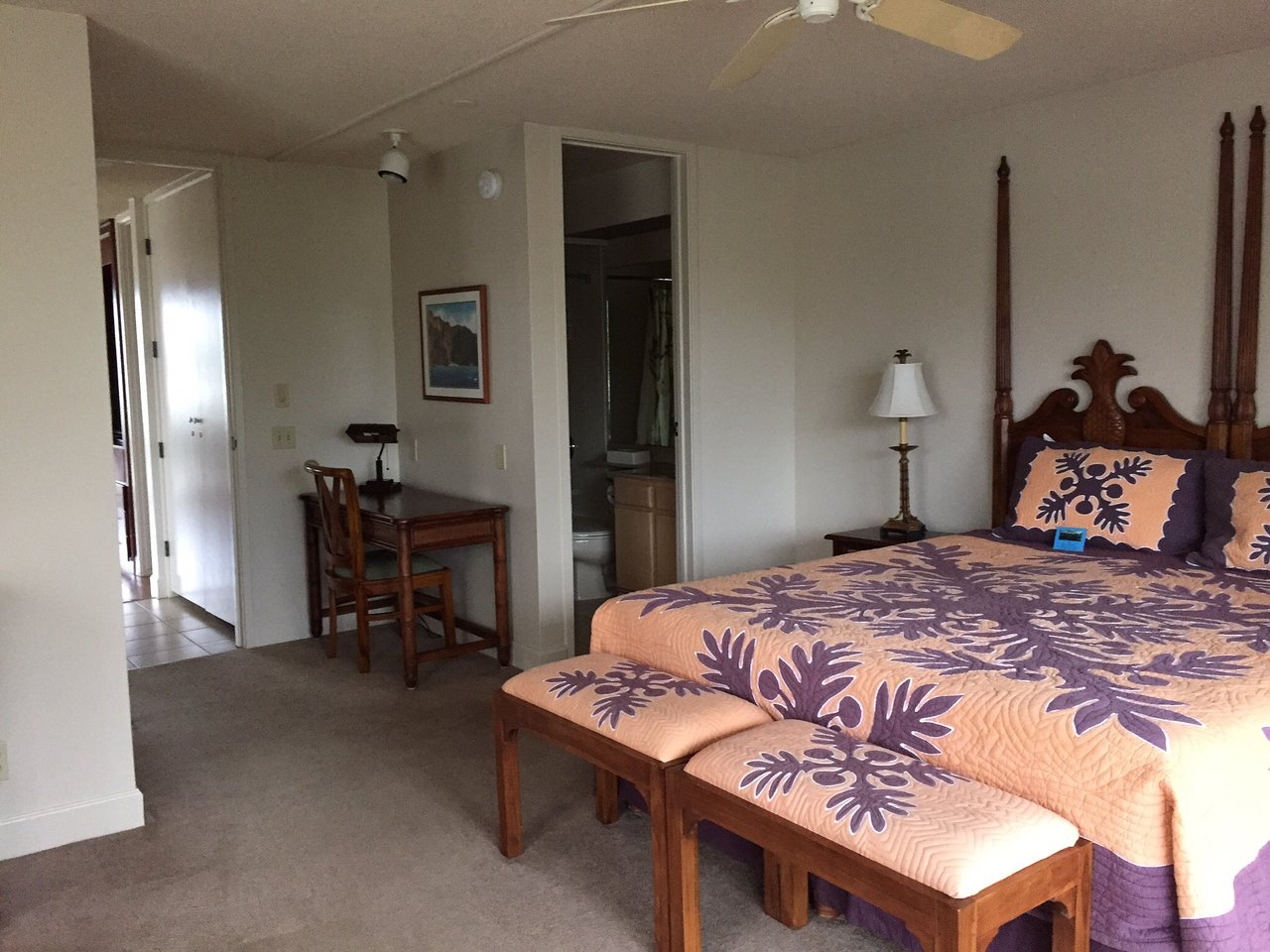The Cliffs at Princeville Bedroom