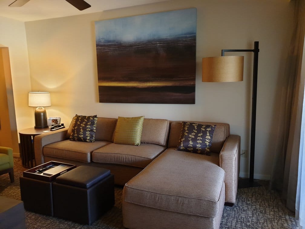 The Westin Desert Willow Villas Palm Desert Living Room Aligns With Expert Protocols for Cleanliness