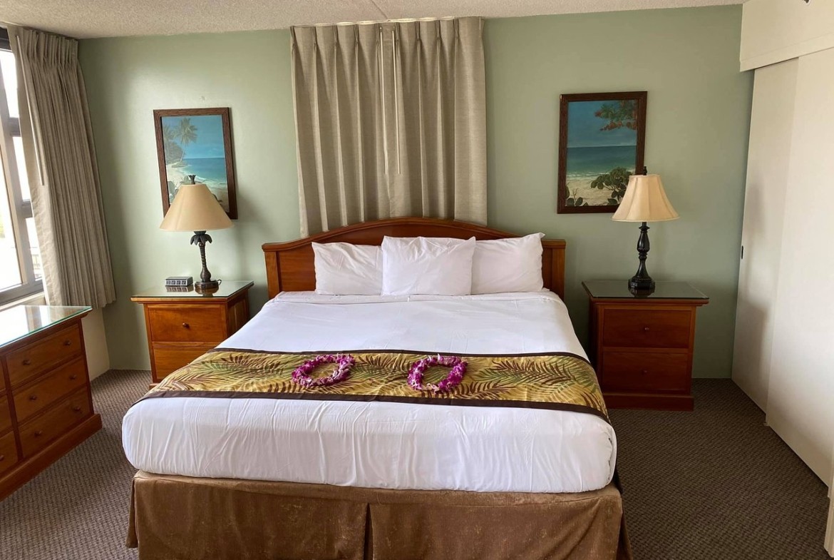VRI Sweetwater at Wakiki Banyan Towers Single Bed