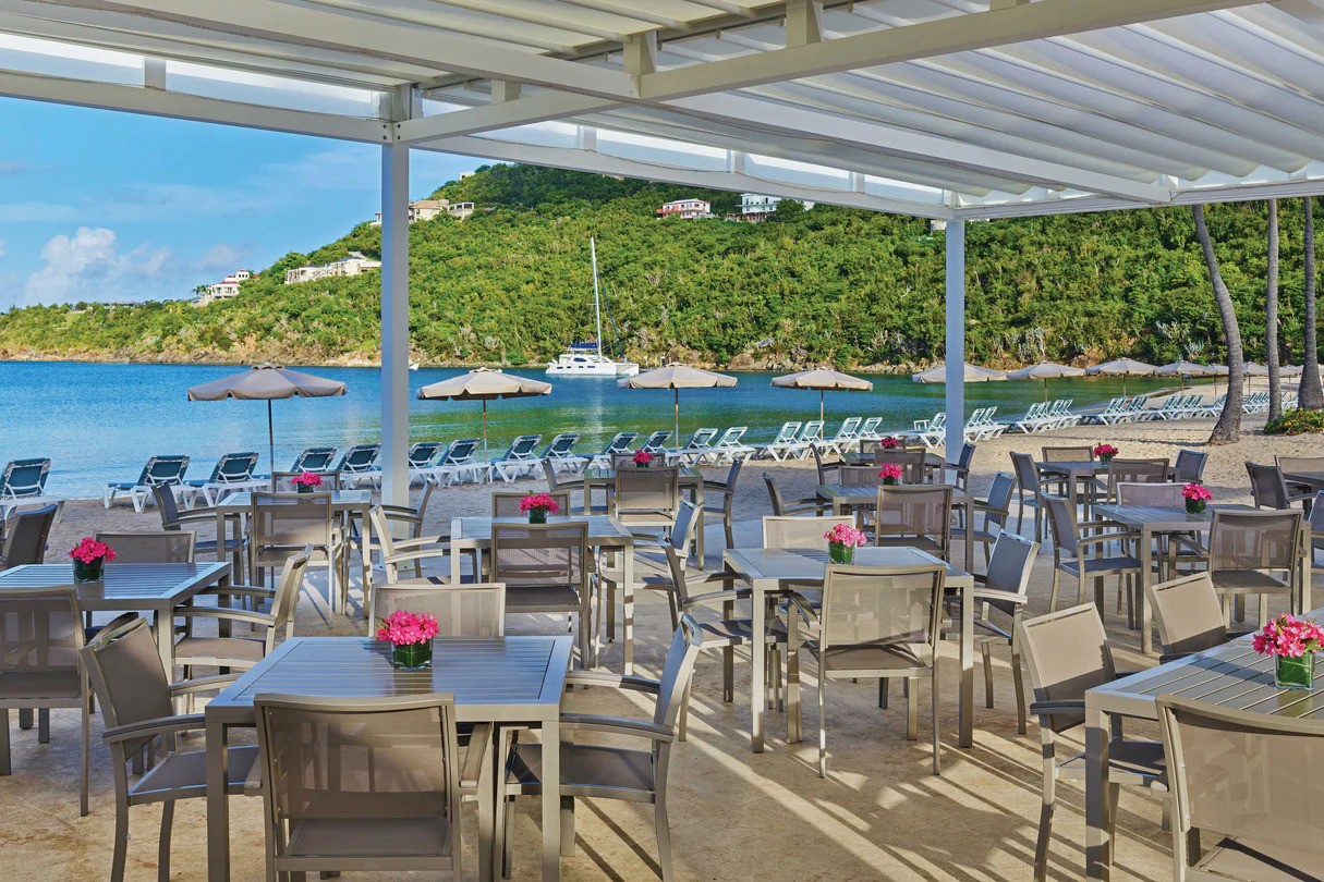 Westin Vacation Club Locations: The Westin St. John Resort Villas Restaurant Dining View