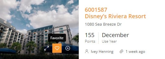 Creating an Account - Favorite Resorts