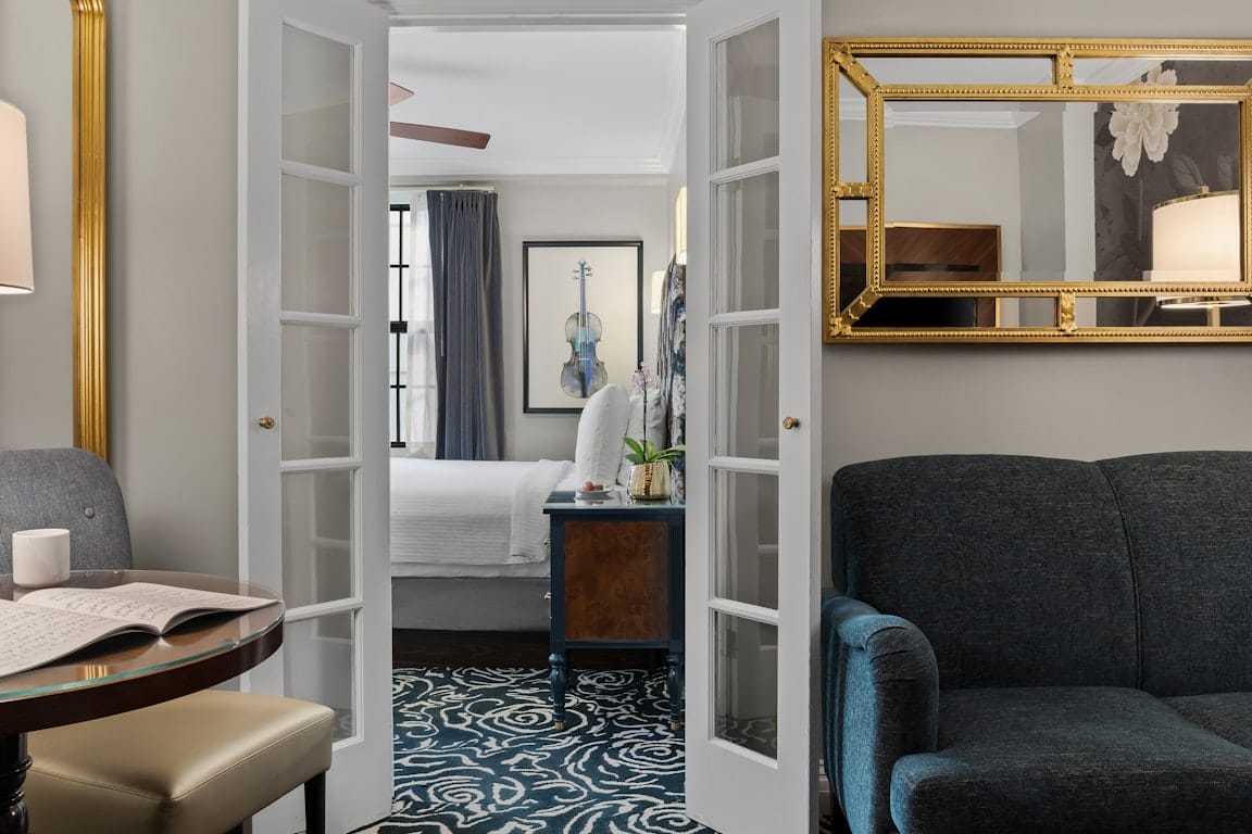 Inn at the Opera Bedroom View