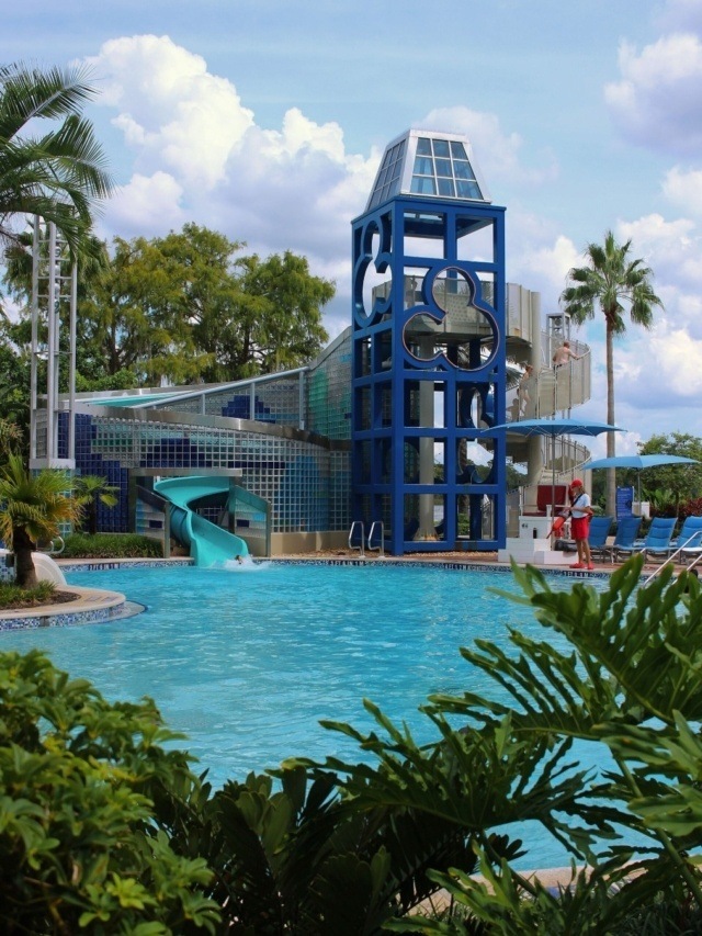 Bay Lake Tower Best Amenities Bay Cove Pool Water Slide