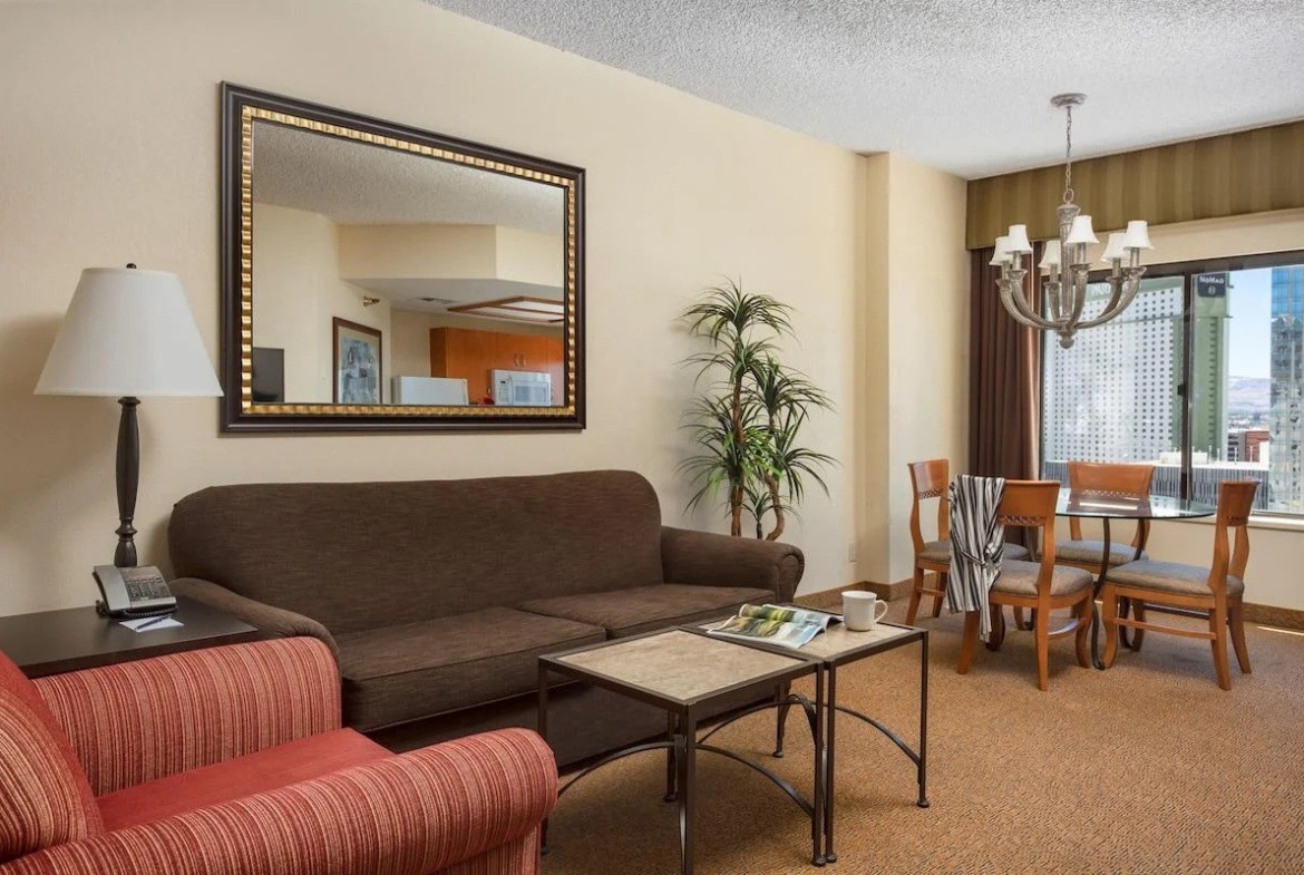 Hilton Vacation Club Polo Towers Las Vegas Living Room