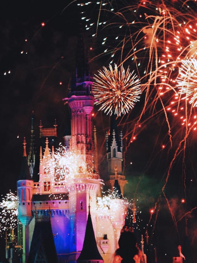 Fireworks at disney