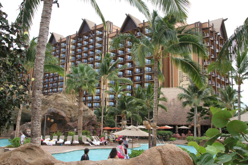 Aulani Pool Area