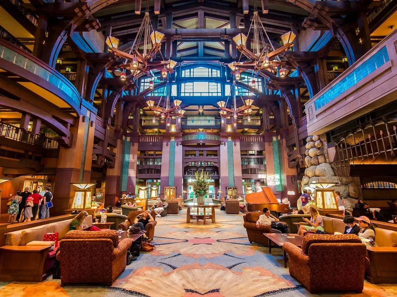 The Villas at Disneys Grand Californian Lobby