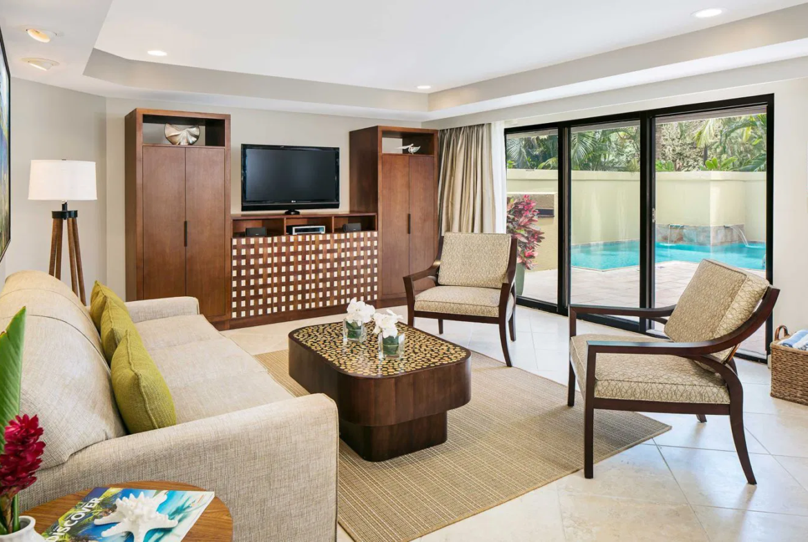 The Westin St. John - Bay Vista Villas Living Room