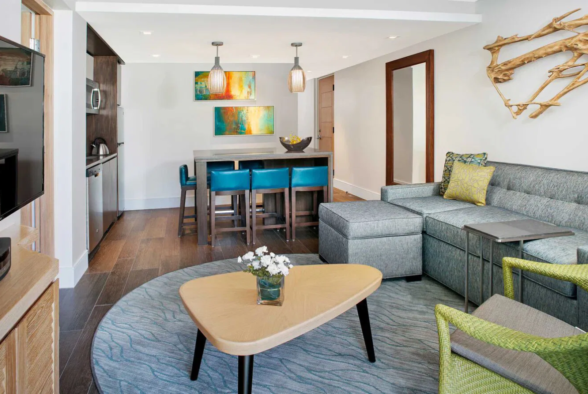 The Westin St. John - Bay Vista Villas Living Room