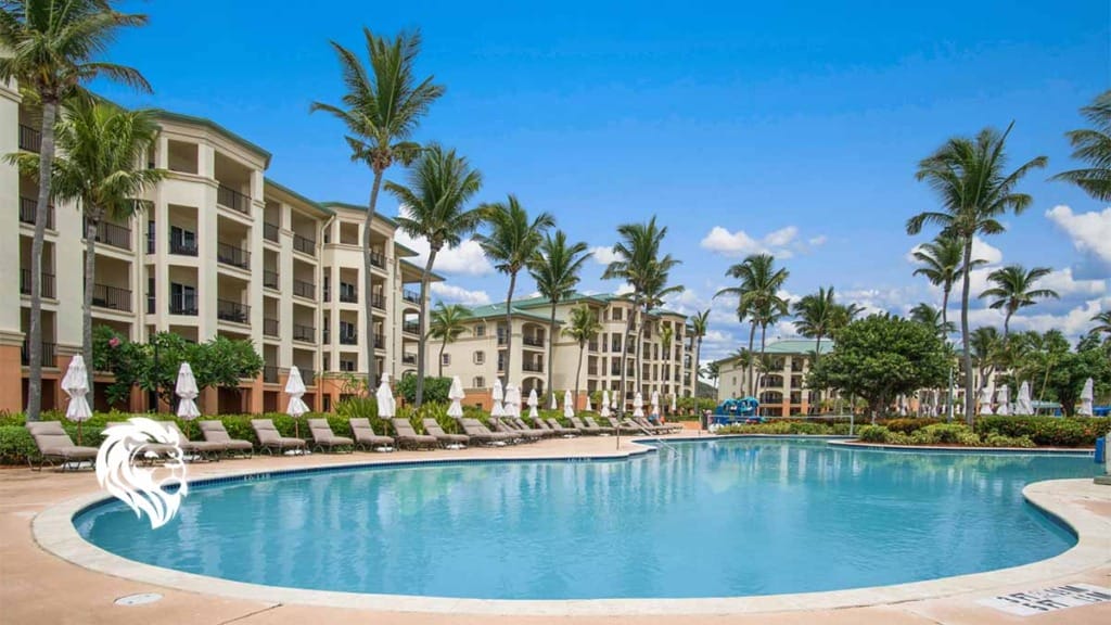 Pool at the Ritz-Carlton Club, St. Thomas