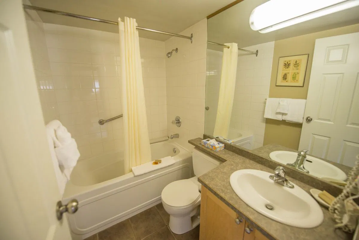 Panorama Vacation Retreat at Horsethief Lodge Bathroom