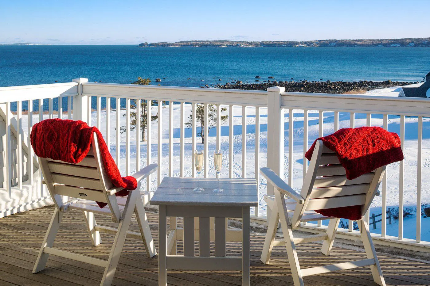 Samoset Resort Balcony Winter