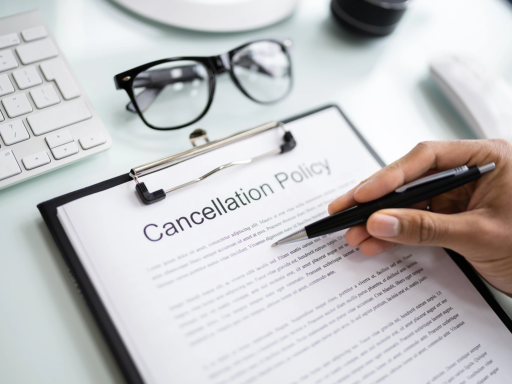 Cancellation Policy