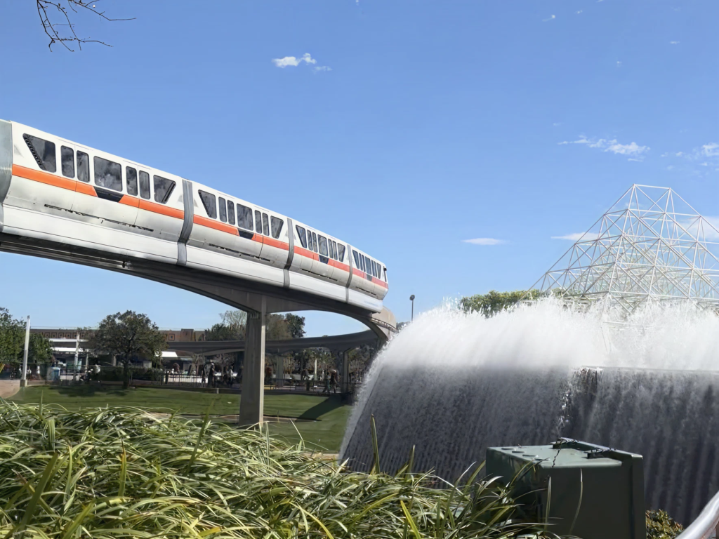 Monorail at EPCOT