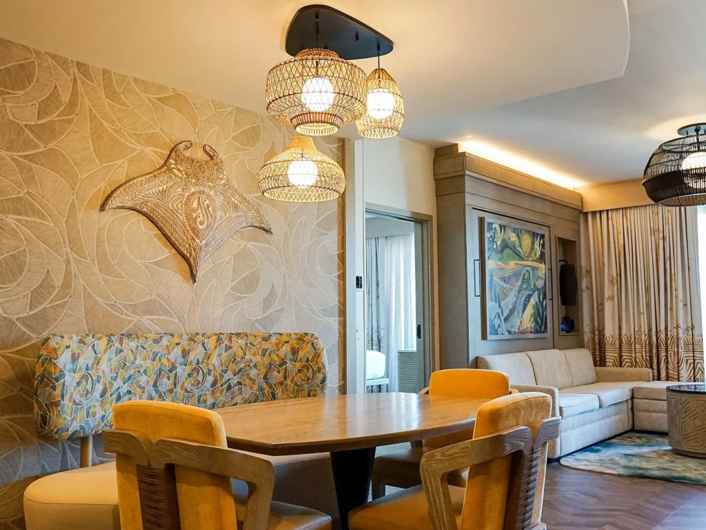 Polynesian Island Tower Living Room