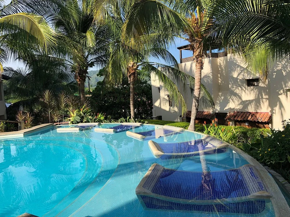Sapphire Residences Pool Loungers