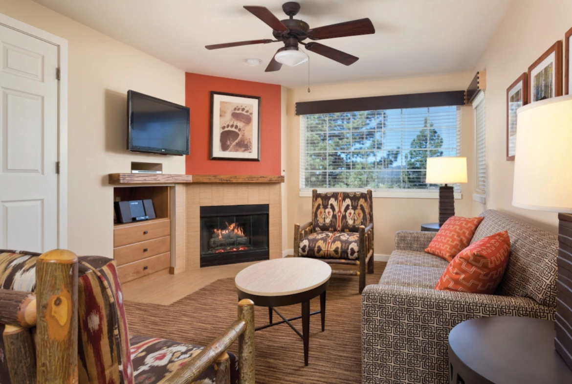 WorldMark Big Bear Living Room