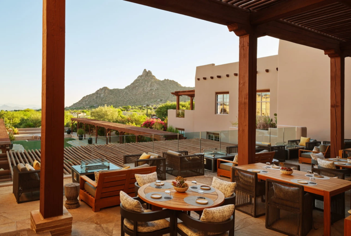 Four Seasons Resort Scottsdale At Troon North Dining Patio