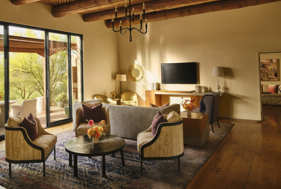 Four Seasons Resort Scottsdale At Troon North Living Room Jerome Suite