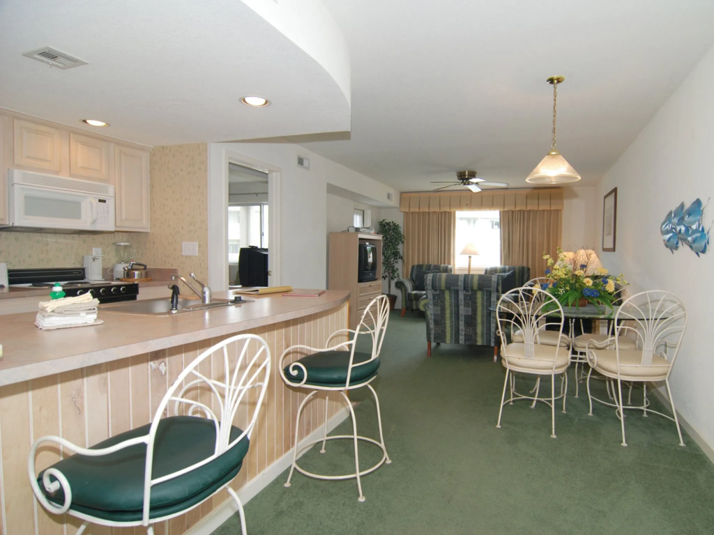 Peppertree Atlantic Beach Living Area