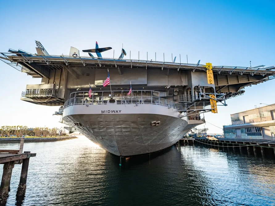 Best Historic Towns to Visit: USS Midway Museum, San Diego