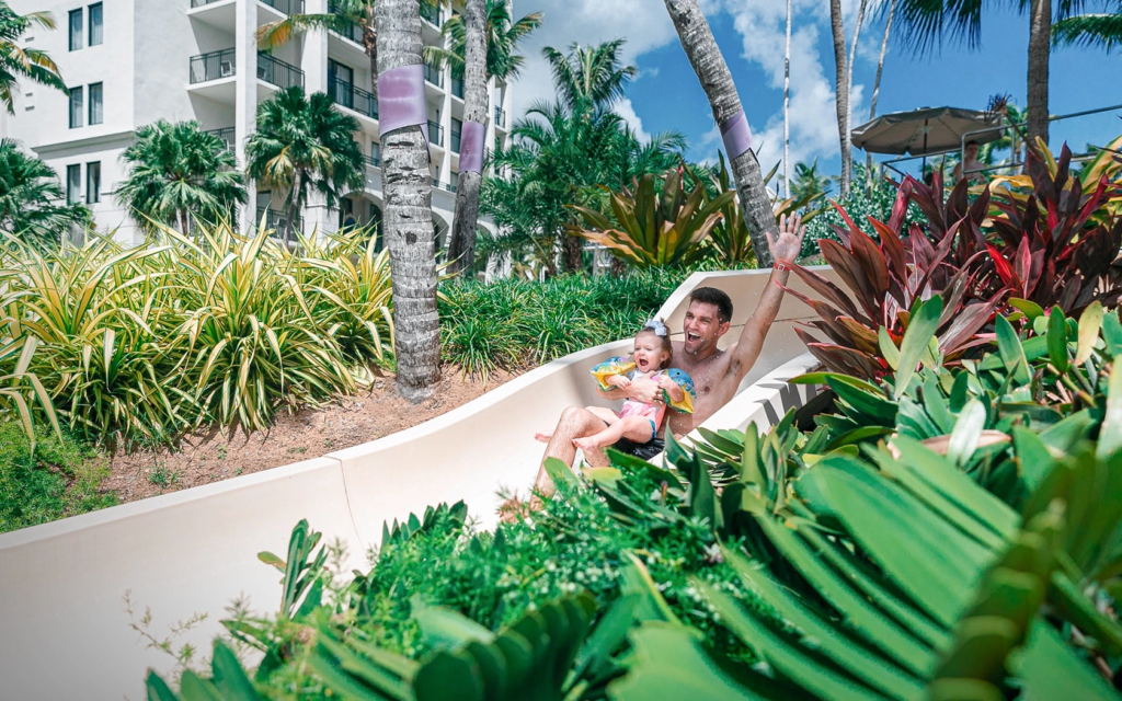 RCI Resorts in Puerto Rico: Wyndham Grand Rio Mar Waterslide