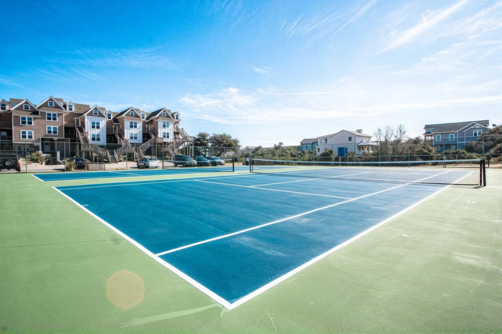 Barrier Island Station Resort Tennis Court