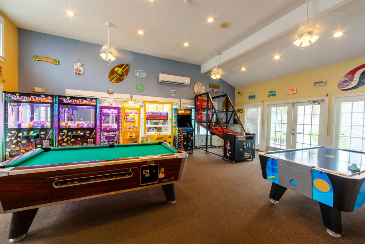Holiday Inn Club Vacations Galveston Seaside Resort Game Room
