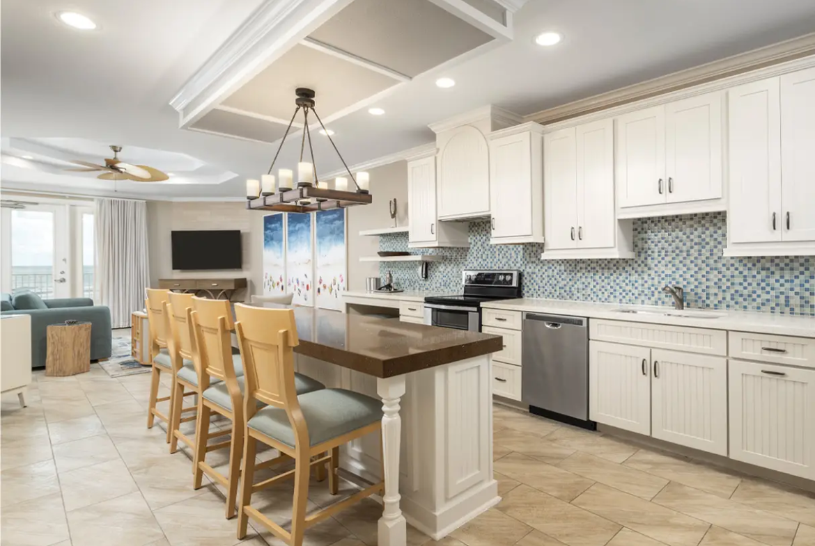 Holiday Inn Club Vacations Galveston Seaside Resort Kitchen