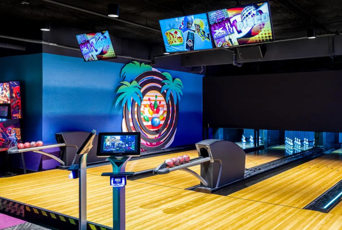 Orange Lake East Village Arcade Bowling